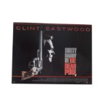 Clint Eastwood Film Posters, Three Clint Eastwood UK Quads 1983-99, all unfolded, Dead Pool (