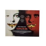 Silence of the Lambs Quad Poster, Silence Of The Lambs (1991) UK Quad cinema poster for the