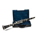 Buffet Clarinet, a Buffet Crampon B12 clarinet stamped 704002 in hard plastic case - very good