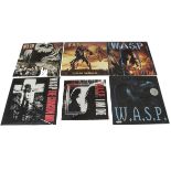 W.A.S.P. LPs, Seven albums comprising Still Not Black Enough (Ltd Edition), The Crimson Idol, The