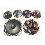 Picture Discs, approximately fifty-five picture disc singles, mainly 7" with a few 10" and 12" and