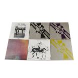New Order 7" Singles, fifteen 7" singles including Touched By The Hand of God (white label),