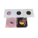 Don Lang 7" Singles, eleven UK release singles on HMV with titles including Four Brothers, School