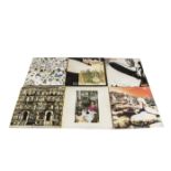 Led Zeppelin LPs, nine albums of Originals and Reissues comprising I, II, III, IV, House of the