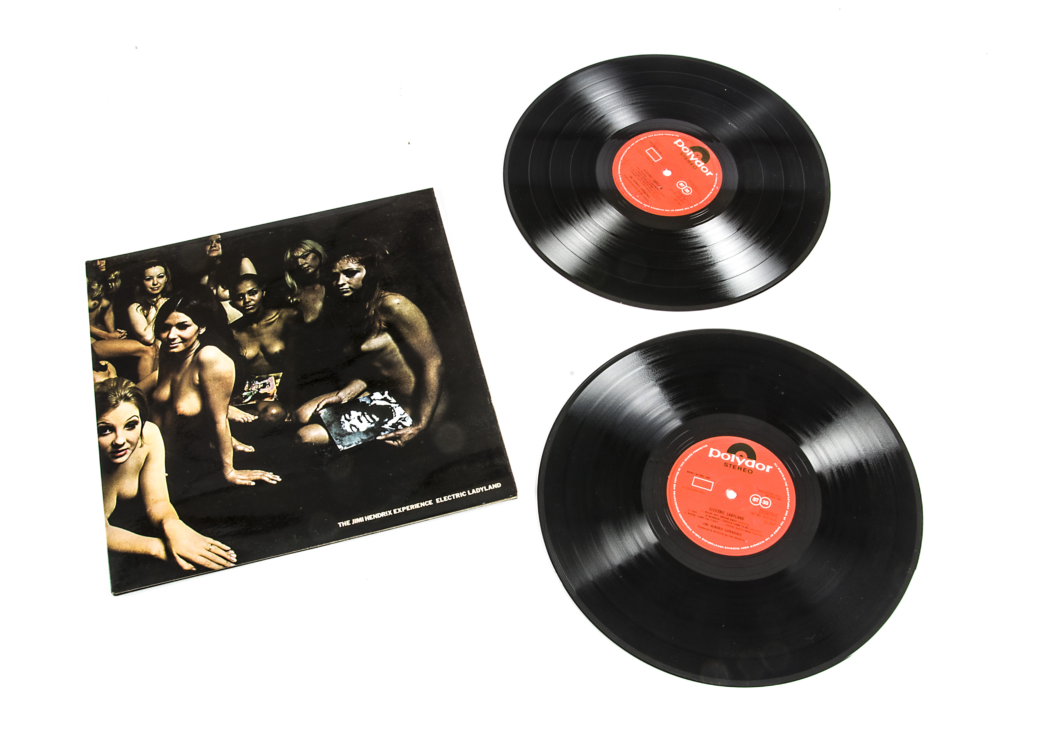 Jimi Hendrix Experience, Electric Ladyland - Double album reissue on Polydor 1973 (2310269/70).