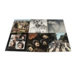 Beatles / Solo LPs, twelve albums of original and reissues comprising Revolver, Sgt Pepper,