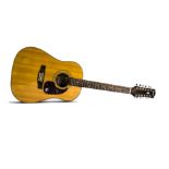 Gibson Guitar, Gibson Epiphone PR-650-12 string acoustic guitar tobacco sunburst serial no: