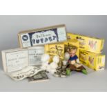 Pelham Puppets, two Pelham Puppet Kit No.1s, in original boxes; Hansel and Gretel, in yellow