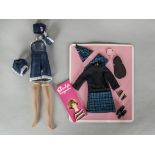 A Pedigree Sindy Lunch Date carded outfit, 12D04 on pink card with booklet, including diary and