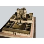 A wooden model of King Solomon’s Temple, the 1st Temple, now replaced by the 2nd Temple (Herod’s