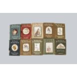 Twenty-four Beatrix Potter books, appear to be earlier editions including ten with just Frederick