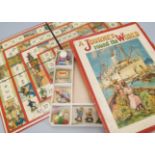 A Journey round the World board game, the German game following the journey of Little Mr Would-be-