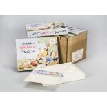 A half dozen trade box of Enid Blyton’s ‘Famous Five’ Stationery, envelopes and paper held by a