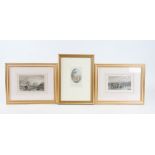 A quantity of Baxter and similar Victorian era licenced prints, all framed and glazed, to include '