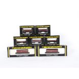 Graham Farish N Gauge Wagons, a boxed group of sixteen comprising, 373876 EWS Mineral wagon (2),