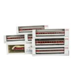 Boxed Märklin HO Gauge 3-rail/stud contact 34371 Electric Locomotive and Coaching Stock, the loco