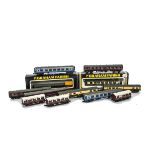 Graham Farish and Lima N Gauge British Outline Coaches, mostly unboxed including various regions and