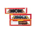 Hornby 00 Gauge Class 56 Co-Co Diesel Locomotives, R2074B Loadhaul black and orange 56109, R2075 EWS