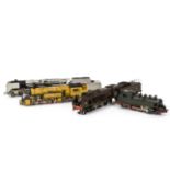 HO Gauge Rivarossi and Liliput Steam Locomotives, a group of four including Rivarossi 1337 Pacific