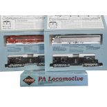 Proto 2000 Series American HO Gauge Diesel Locomotives, a boxed trio comprising E8/9 locomotives