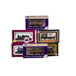 Dapol 00 Gauge Steam Tank Locomotives and wagons, 29 BR black 0-4-0 Pug 51241, D-71 BR black 0-6-0