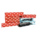 HAG Electric HO Gauge Locomotive and Coaches, a boxed HAG 160 Re 4/41111107 of the SBB/CFF in