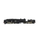 A fine Kit/Scratchbuilt 00 Gauge LMS black Beyer-Garratt 2-6-6-2 Locomotive, No 7984, built and