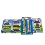 Tomix Thomas & Friends N Gauge Train Packs, four packs comprising 93811 Percy and open truck,