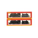 Hornby 00 Gauge BR black Class 5MT 4-6-0 Locomotives and Tenders, R2258 weathered 44781 and R2321