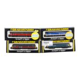 Graham Farish N Gauge Diesel and Electric Locomotives, a boxed trio including 8018 Class 47