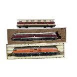 Rivarossi and Gutzgold Diesel Locomotives, a boxed trio comprising, Rivarossi 1997 Hersfelder