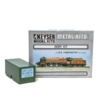 Keyser K's L41 unmade 00 Gauge LMS Turbomotive body kit, together with LNER (ex-NER) Y8 0-4-0 Body