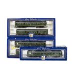 Lima 00 Gauge modified BR green DMU Railcars, 149895A8, Class 101 2-Car Power and Trailer car Set,