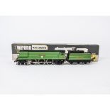 Wrenn 00 Gauge W2266 SR green 21C103 'Plymouth' Locomotive and Tender, with instructions and packing