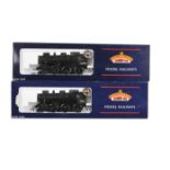 Bachmann 00 Gauge LMS and BR black Ivatt Class 4 2-6-0 Locomotives and Tenders, 32-575 LMS double