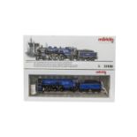 Märklin HO Gauge Steam Locomotive and Tender, a boxed 33186 BR S 3/6 locomotive of the K.Bay.Sts.