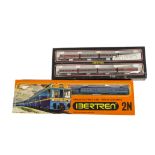 Ibertren N Gauge Passenger Train Packs, 991 Unidad Electrica 2 440 RENFE blue 2-Car Set and 280