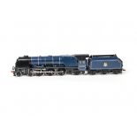 DLH for Model Loco 00 Gauge kitbuilt BR blue Duchess 4-6-2 Locomotive and tender, No 46250 'City