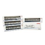 Boxed Märklin HO Gauge 3-rail/stud contact 3443 Electric Locomotive and Coaching Stock, the loco