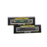 Graham Farish by Bachmann N Gauge Diesel Locomotives, two Class 47 locomotives in plastic cases with