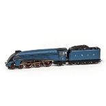 Crownline kitbuilt 00 Gauge LNER garter blue Class A4 'Bittern' Locomotive and Tender, No 19,