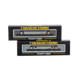 Graham Farish by Bachmann N Gauge Diesel Locomotives, two locomotives in incorrect plastic cases
