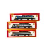 Hornby 00 Gauge Class 90 Bo-Bo Electric Locomotives, R2292 BR blue and yellow 90128 '