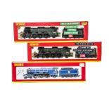 Hornby 00 Gauge BR Class A3 Locomotives and Tenders, R2152 green 60085 'Manna', R2054 green 60103 '