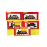 Hornby 00 Gauge Steam Tank Locomotives, R2384 BR black Class J83 68474, R2100B SR green Terrier W12,