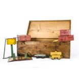 Pre-war Hornby O Gauge Stock and Accessories, Boxed No O LMS Banana Van and NE Fish Van, both G-