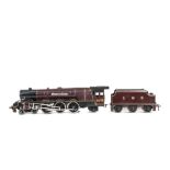 A Bassett-Lowke O Gauge 3-rail LMS 'Duchess of Montrose' Locomotive and Tender, in LMS maroon as