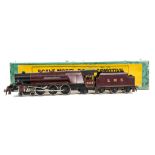 A Boxed Bassett-Lowke O Gauge 3-rail DC 'Duchess of Montrose' Locomotive and Tender, in LMS