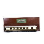 A Gauge I Finescale Radio-Control or 2-rail Electric 5-car 'Brighton Belle' Pullman Train by