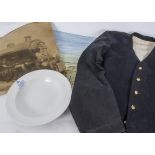 Railway Memorabilia Photograph and Layout Background, a Royal Doulton NWR Soup Bowl, LNER Uniform